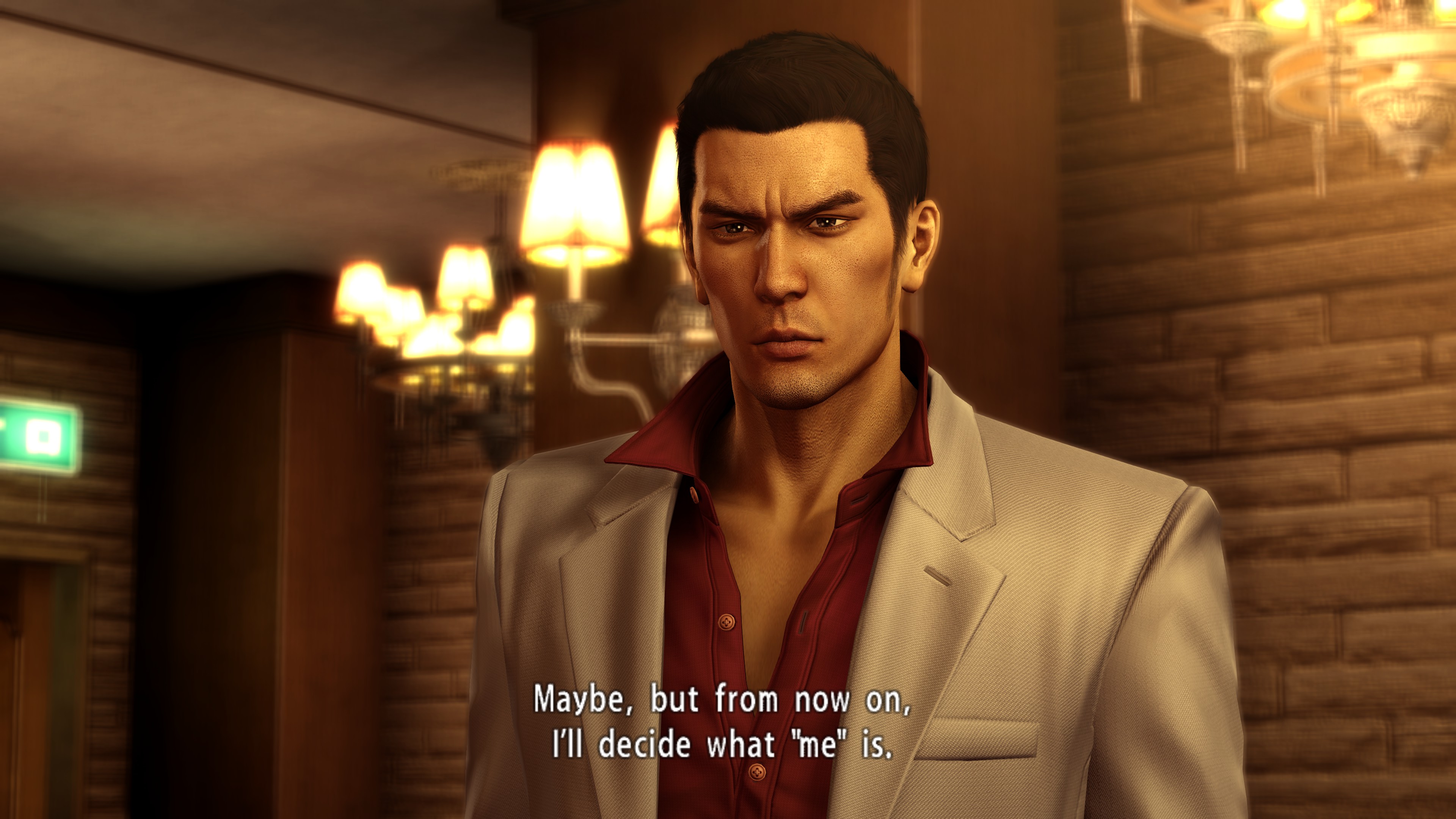 A screenshot from Yakuza 0