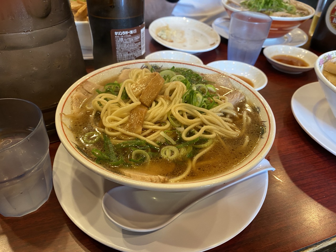 The aforementioned best ever ramen, from Honke Daiichi-Asahi