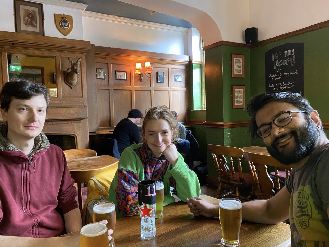 Some more nice people around a different table