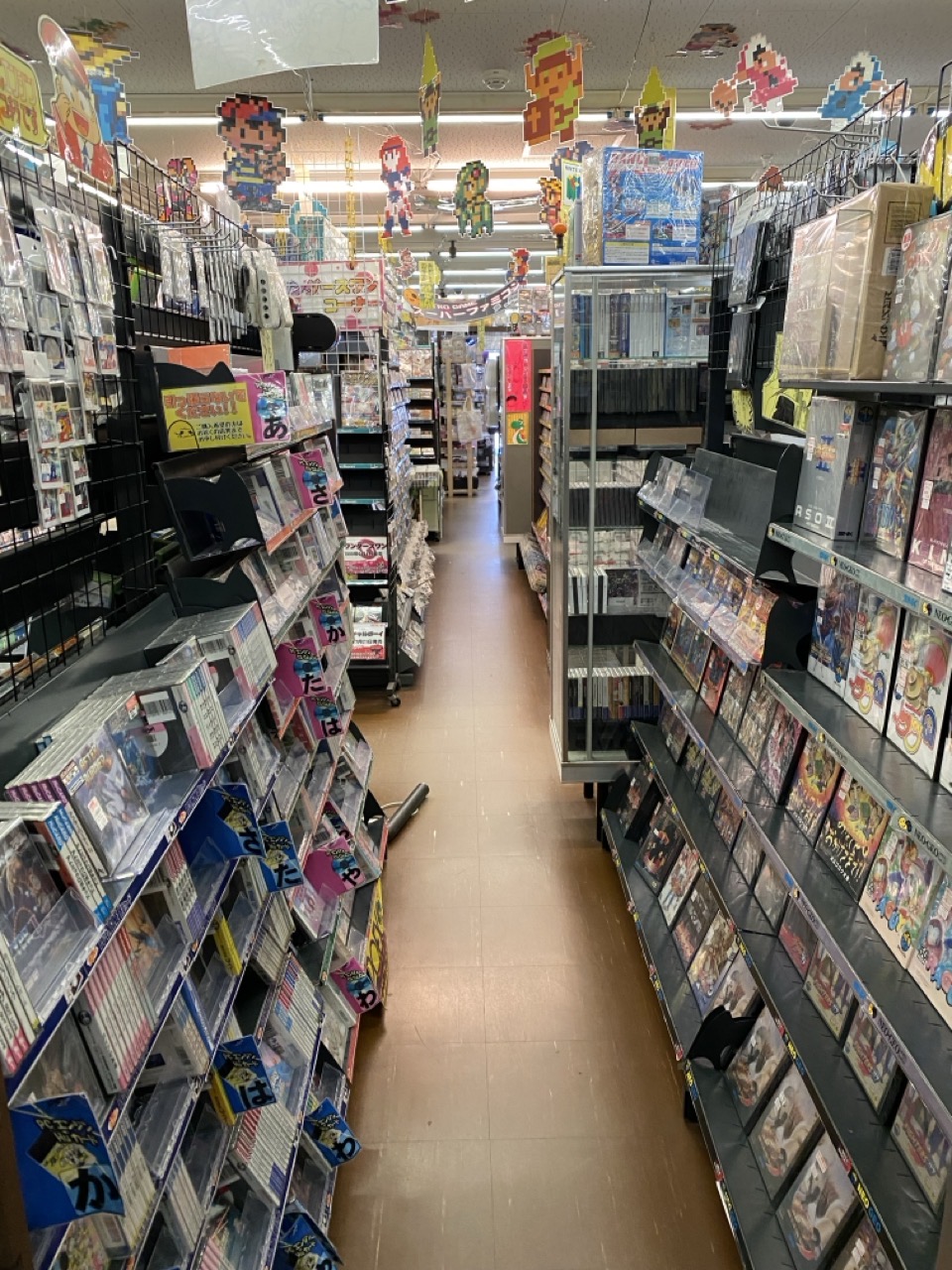A view of one of the aisles in the store