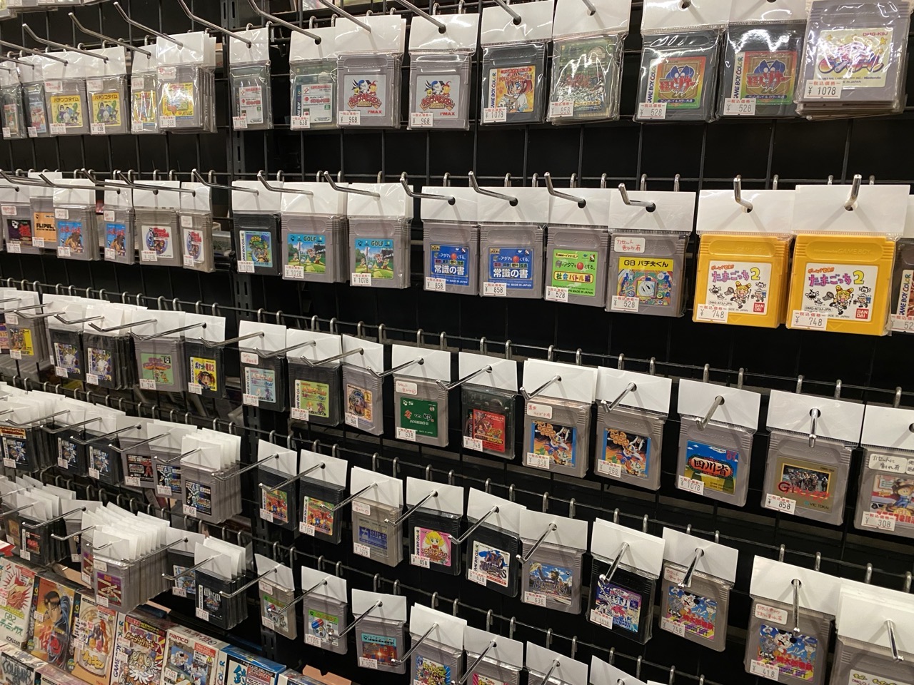 Game Boy carts! I bought, err, five