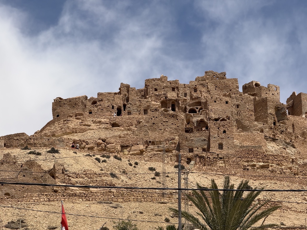 A different Berber village viewed from below