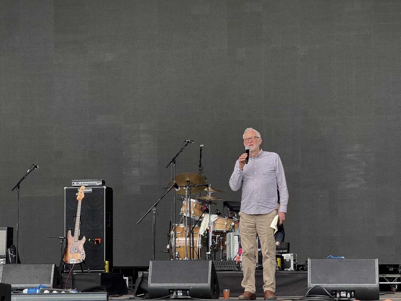 It’s Jezza with a microphone