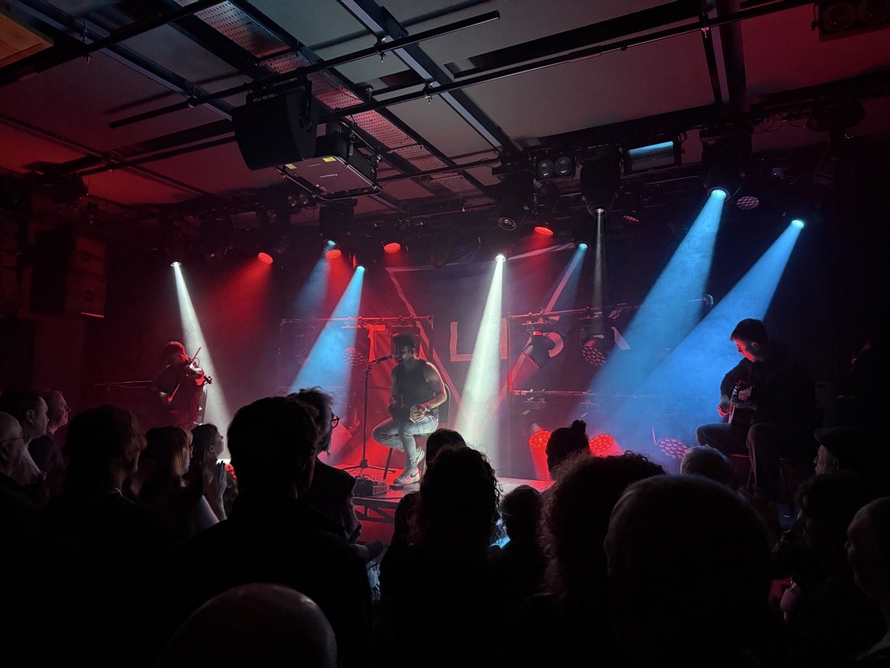 Talisk on stage at Metronome