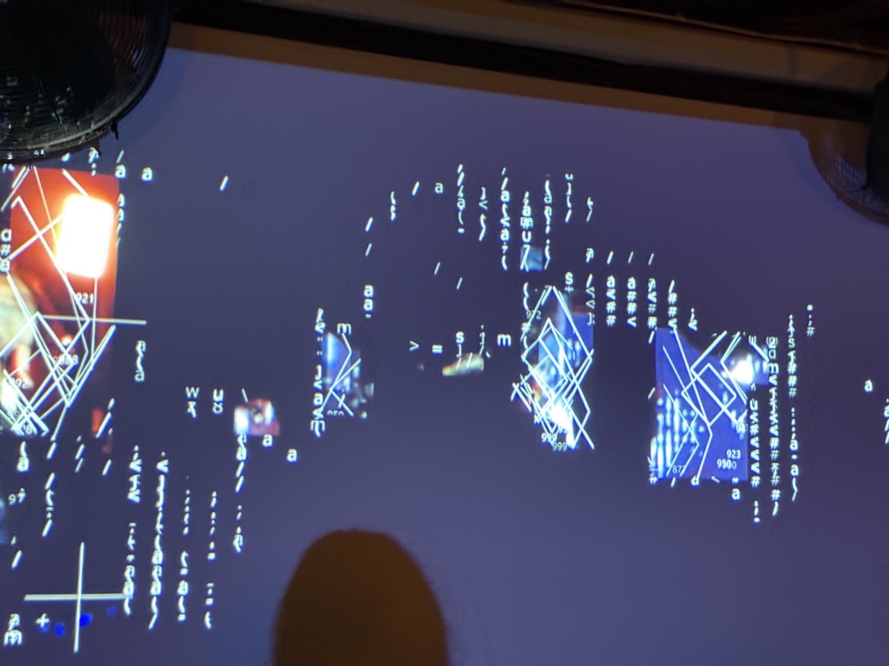 More visuals, I’m not quite sure how this was done but it was super cool