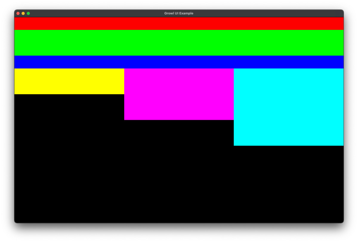 A screenshot showing some coloured boxes arranged in a grid